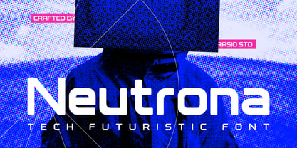 Neutrona Font Poster 1