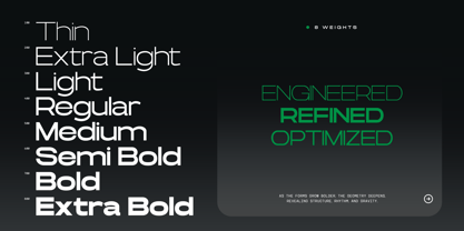 TRT Cenzo Monaco Font Poster 3