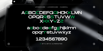 TRT Cenzo Monaco Font Poster 2