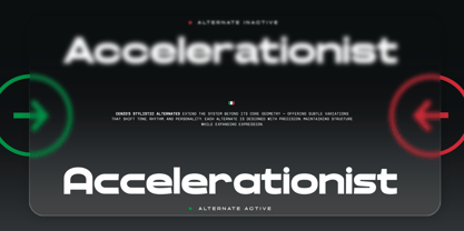 TRT Cenzo Monaco Font Poster 4