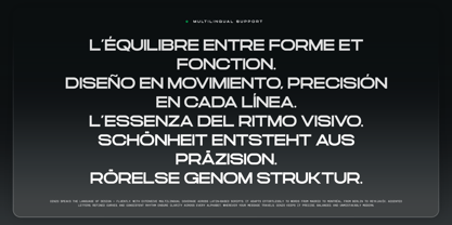 TRT Cenzo Monaco Font Poster 15