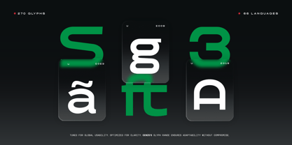 TRT Cenzo Monaco Font Poster 5