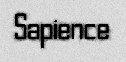 Sapience Font Poster 4