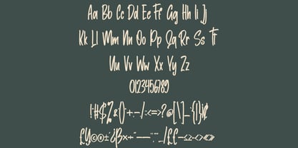 Baldhey Font Poster 6