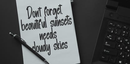 Baldhey Font Poster 5