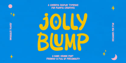 Jolly Blump Font Poster 1