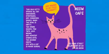 Jolly Blump Font Poster 4