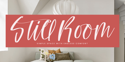 Teracota Strokes Font Poster 5