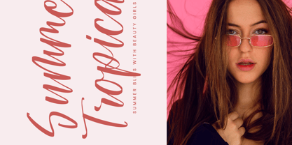 Teracota Strokes Font Poster 10