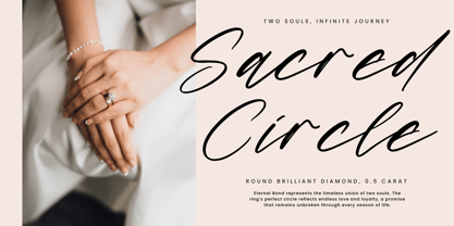 Midnight Horizon Font Poster 9