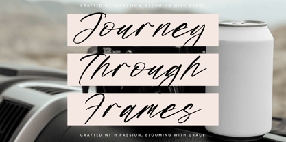 Midnight Horizon Font Poster 11