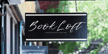 Midnight Horizon Font Poster 3