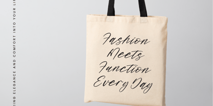 Midnight Horizon Font Poster 7