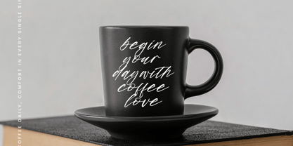 Midnight Horizon Font Poster 10