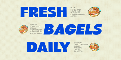 Sugar Chunk Font Poster 5