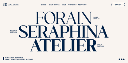 GC Milan Headline Font Poster 6