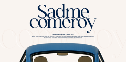 GC Milan Headline Font Poster 15