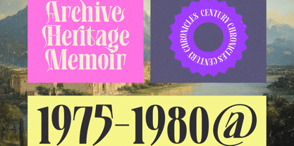 Bistoric Historic Font Poster 11