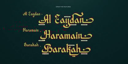 Al Biyan Font Poster 6