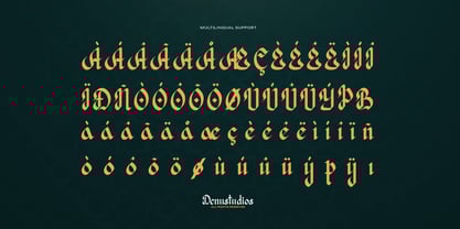 Al Biyan Font Poster 11