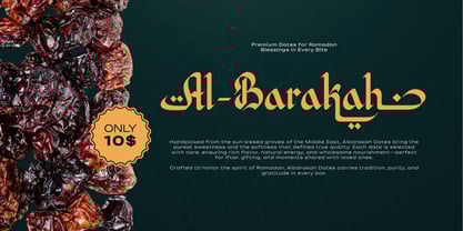 Al Biyan Font Poster 3