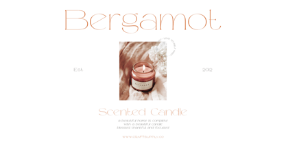 Mileur Font Poster 3