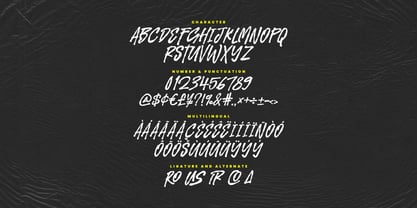 MC Grous Hiraco Font Poster 6