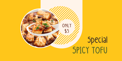 Sticky Tofus Font Poster 5