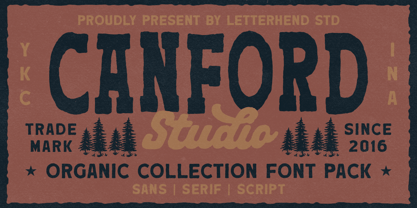 Canford Font Poster 1