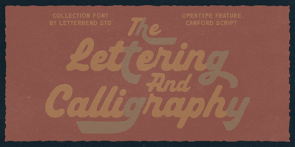 Canford Font Poster 3