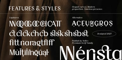 Aturia Font Poster 3