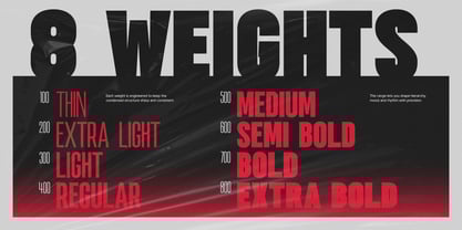 TRT Noire Authentic Font Poster 2