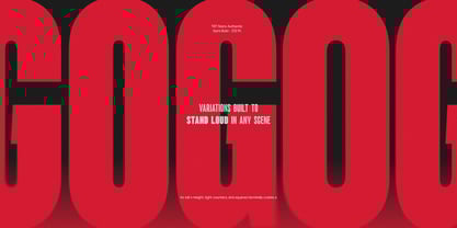 TRT Noire Authentic Font Poster 5