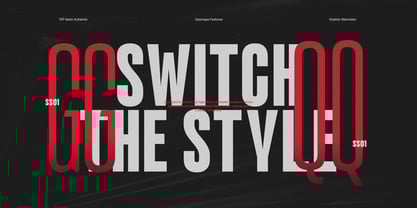 TRT Noire Authentic Font Poster 3