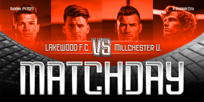 Brovic Font Poster 3