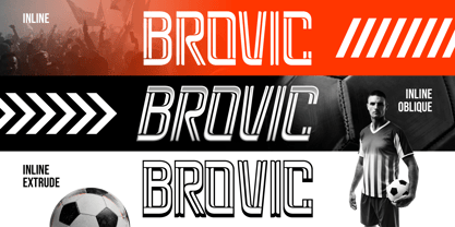 Brovic Font Poster 6