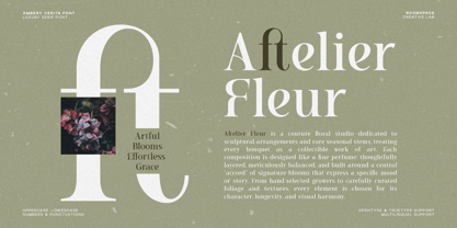 Ambery Verita Font Poster 2