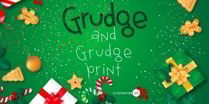 PN Grudge Font Poster 1
