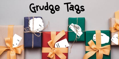 PN Grudge Font Poster 8