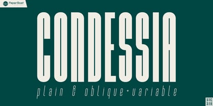 Condessia Font Poster 1