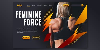 Behenley Font Poster 3