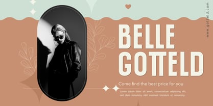 Behenley Font Poster 7