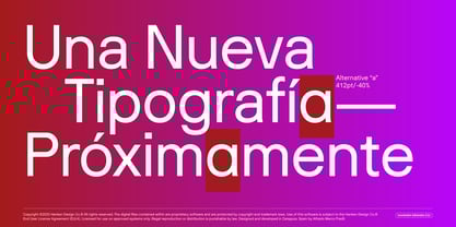 Intevia Font Poster 11