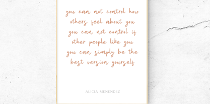 Mansier Font Poster 4