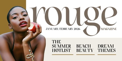Nouvel Amour Font Poster 4