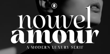 Nouvel Amour Font Poster 1