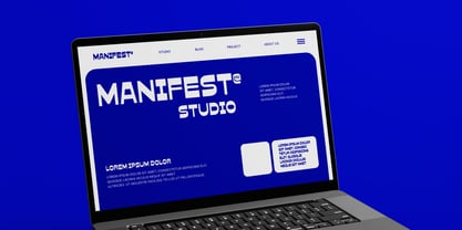 Astrion Reverse Font Poster 6