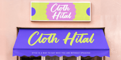 Dhaily Cluter Font Poster 7