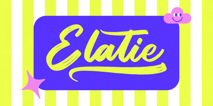 Dhaily Cluter Font Poster 9