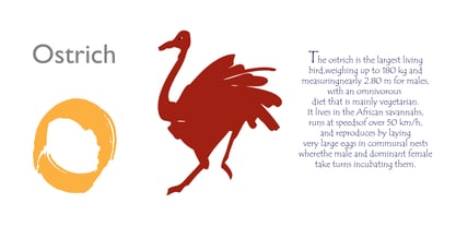 Saharan fresco Font Poster 1